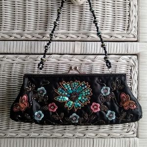 Fancy black purse